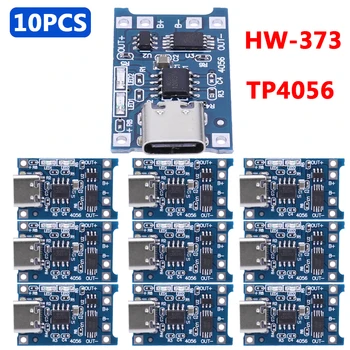 1-10PCS TP4056 טעינת סוללה לוח 1א נייד מטען סוללות פאנל מסוג C Micro USB 4.5 V-5V עבור סוללות ליתיום