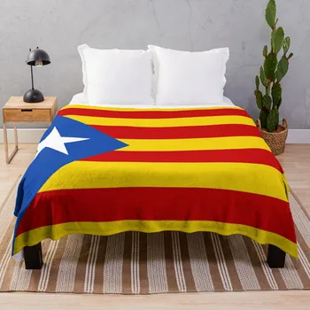 הדגל של Estelada לזרוק שמיכה דקורטיביים שמיכות במיטה אופנתי שמיכה