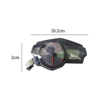 אופנוע מד מהירות LCD דיגיטלית לאמוד על ימאהה Yzf-r3 עמיד